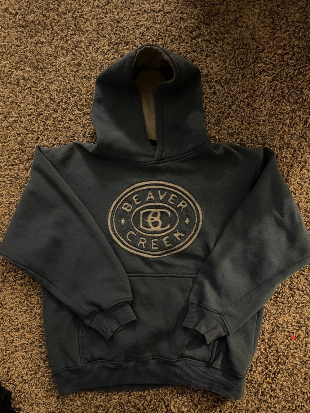 Kids Navy Beaver Creek Hoodie Sweatshirt